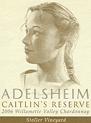 Adelsheim 2006 Chardonnay Caitlins Reserve